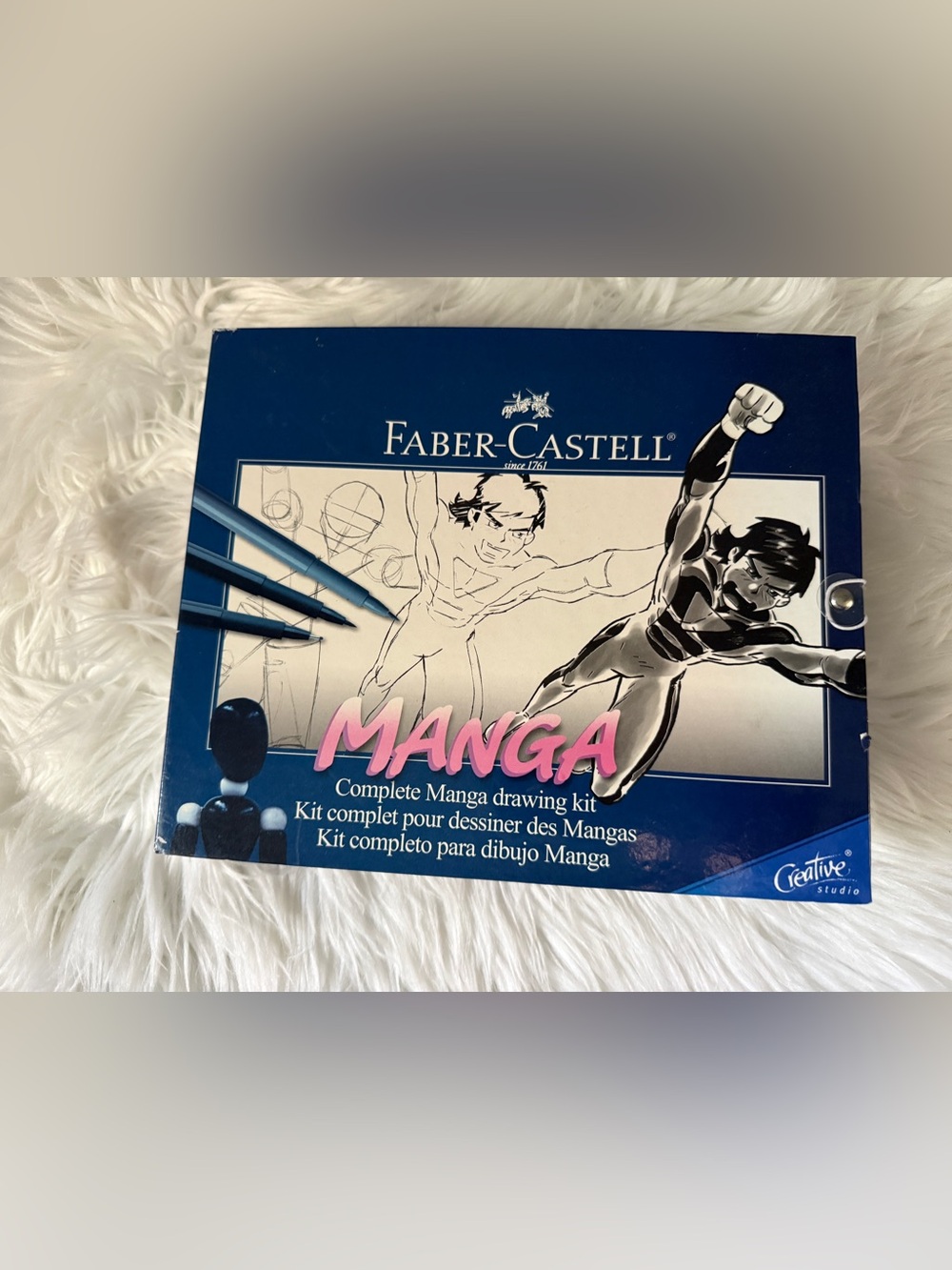 Faber-Castell Manga Drawing Kit - Blue